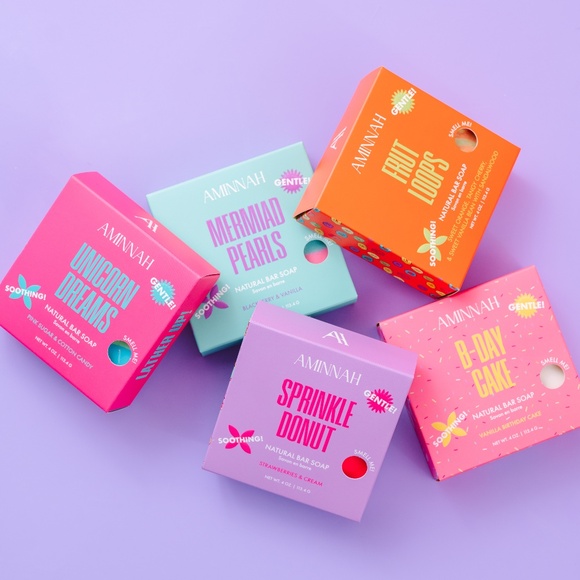 5pc Soap bars set - Picture 1 of 6
